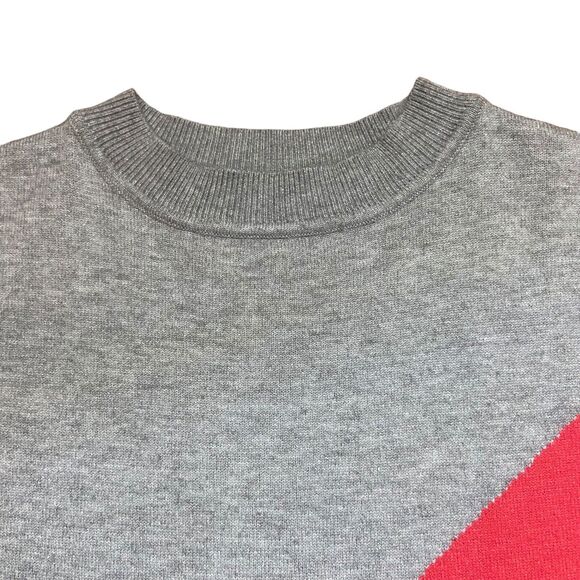 Sugarhill Brighton Women's Long Sleeve Knit Colorblock Crew Neck Dress Size 4 - Picture 10 of 11